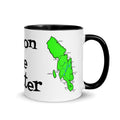 Doon the Watter, Isle of Bute Mug with different color inside