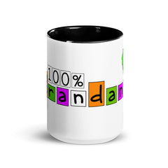 100% Brandane Mug with different colors Inside