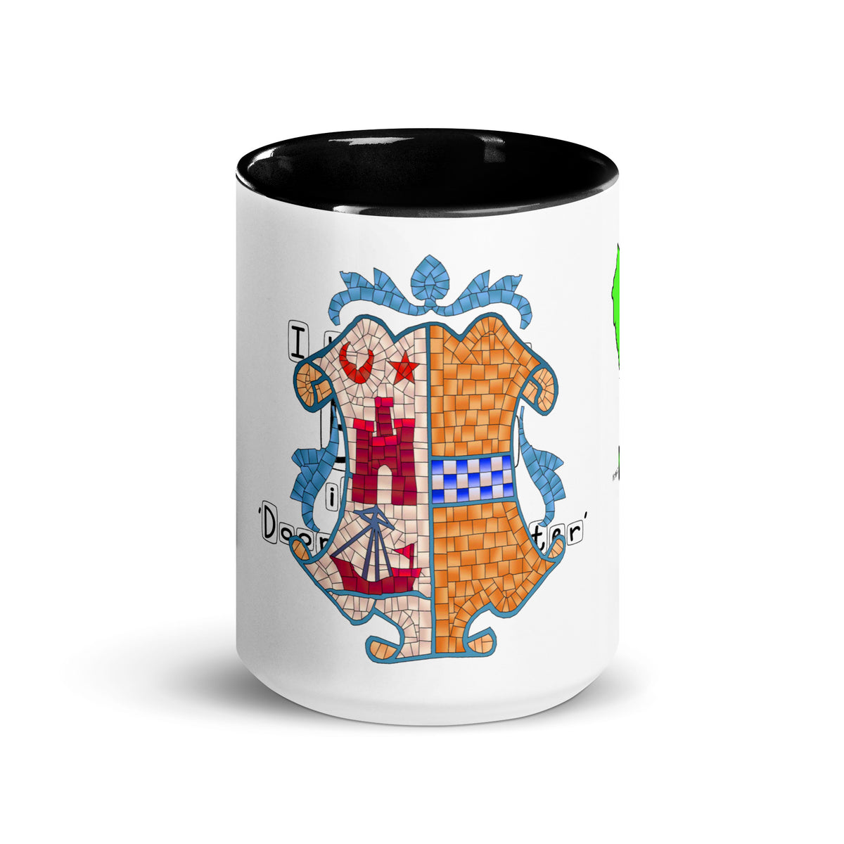 I have been to Bute, its just 'doon the watter' mug with different colors Inside