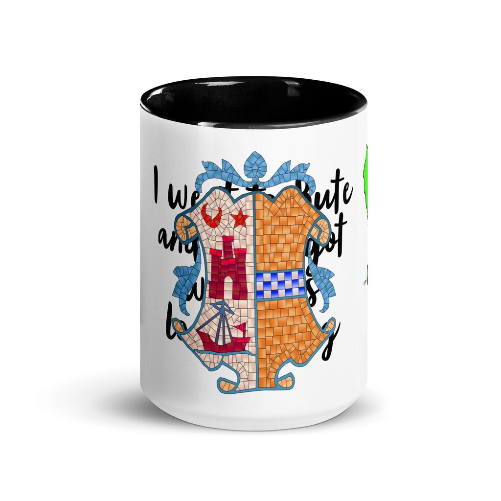 I went to Rothesay and all I got was a lousy mug with different colors Inside
