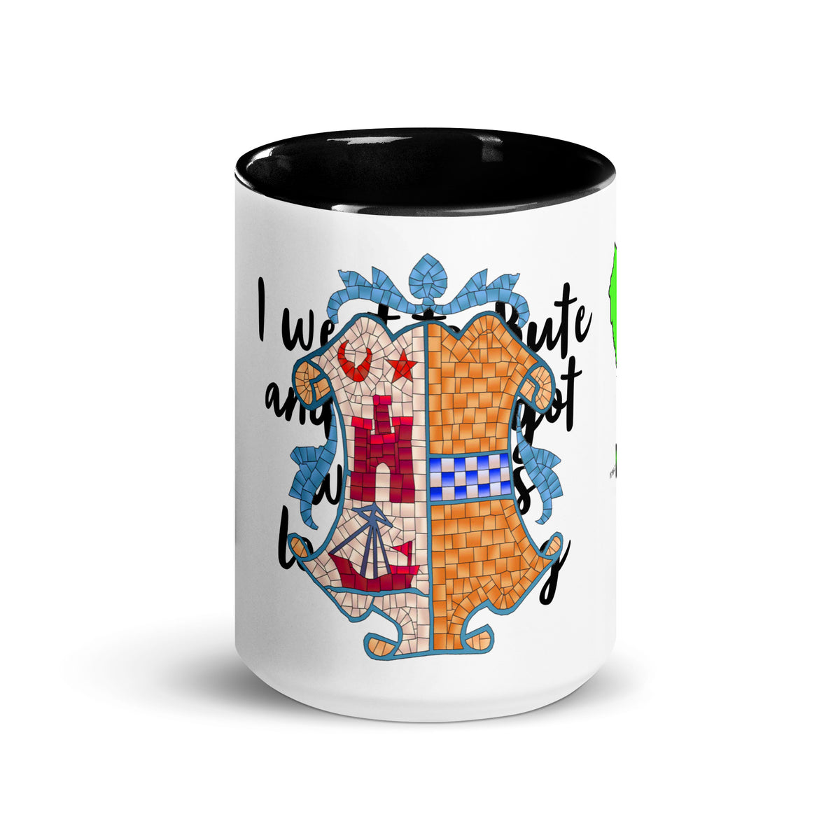 I went to Rothesay and all I got was a lousy mug with different colors Inside