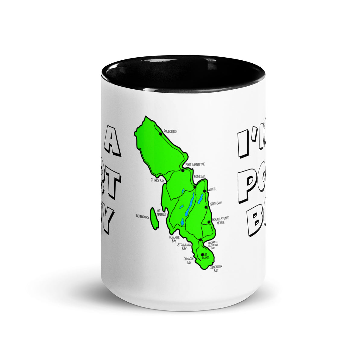 I'm a Port Boy mug with different colors Inside