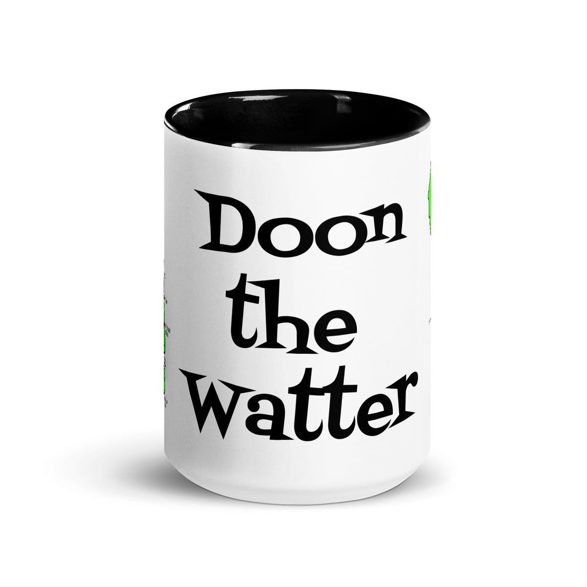 Doon the Watter, Isle of Bute Mug with different color inside