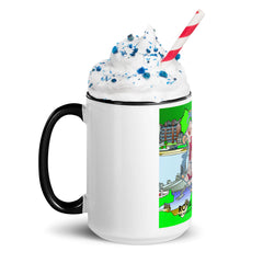 Rothesay, Isle of Bute Mug with different colors Inside