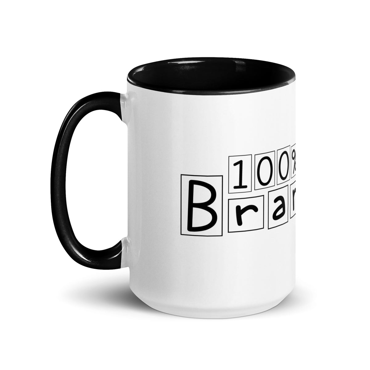 100% Brandane Mug with different colors Inside