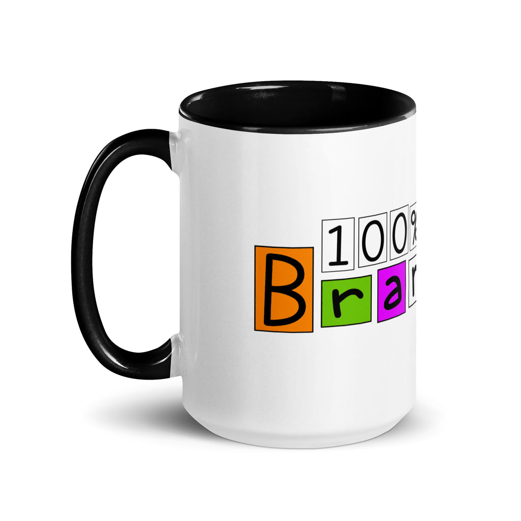 100% Brandane Mug with different colors Inside