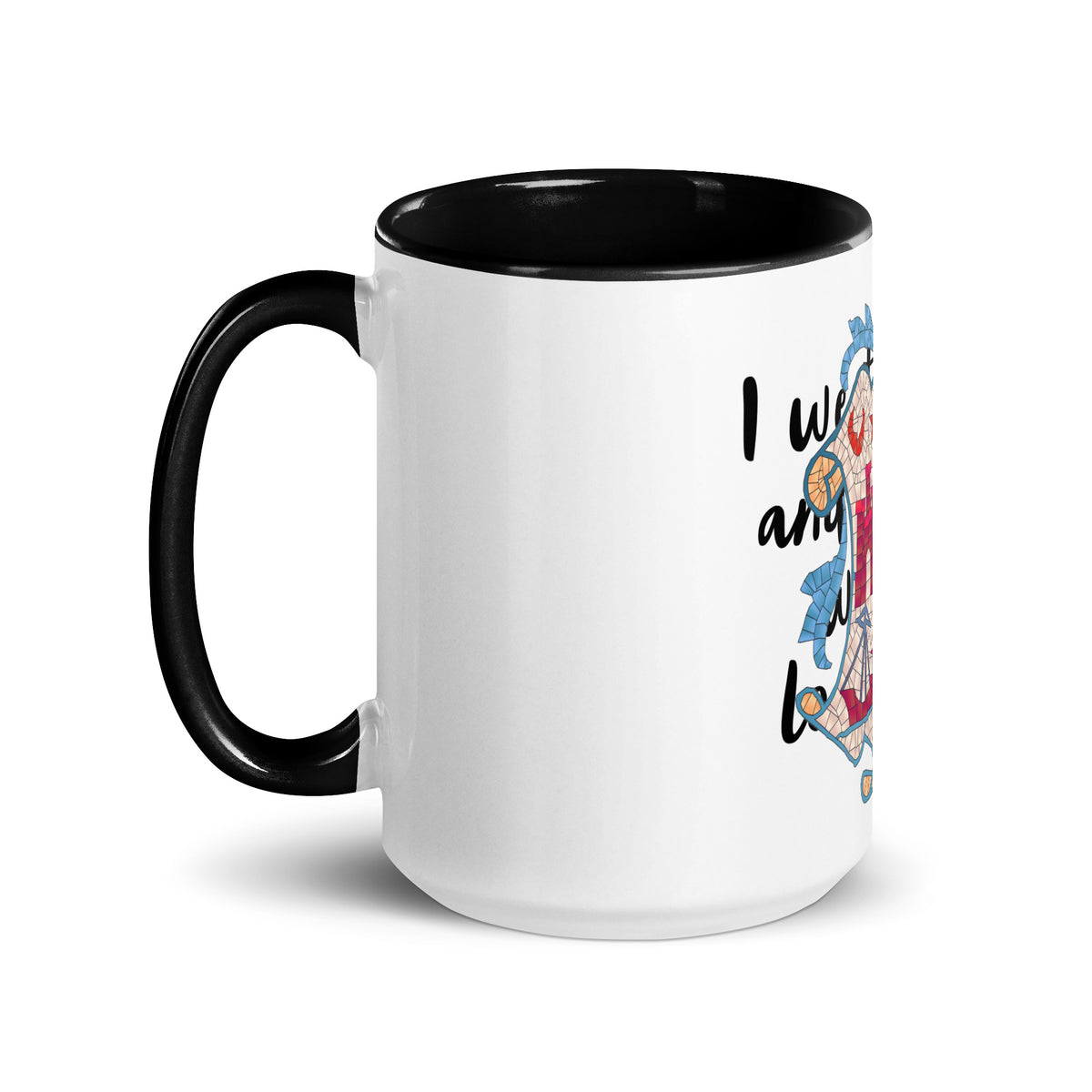 I went to Rothesay and all I got was a lousy mug with different colors Inside