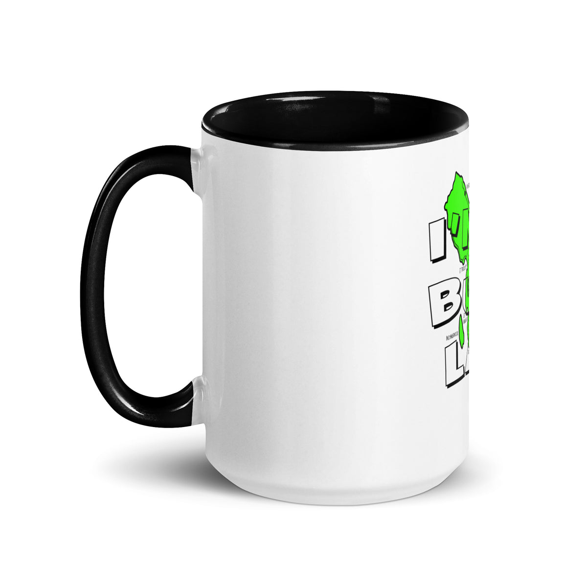 I'm a Bute Lad mug with different colors Inside