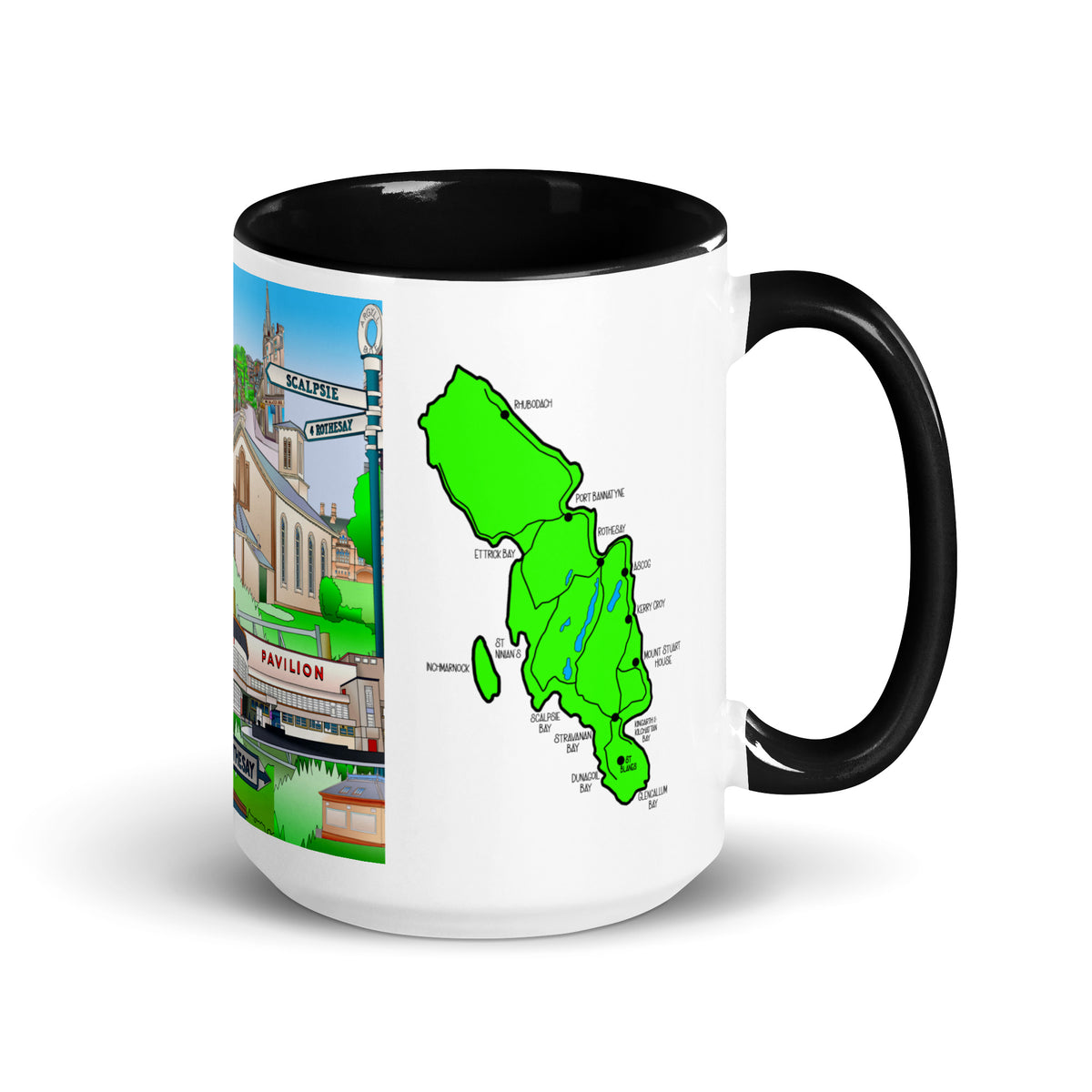 Bute Mug with different colors Inside