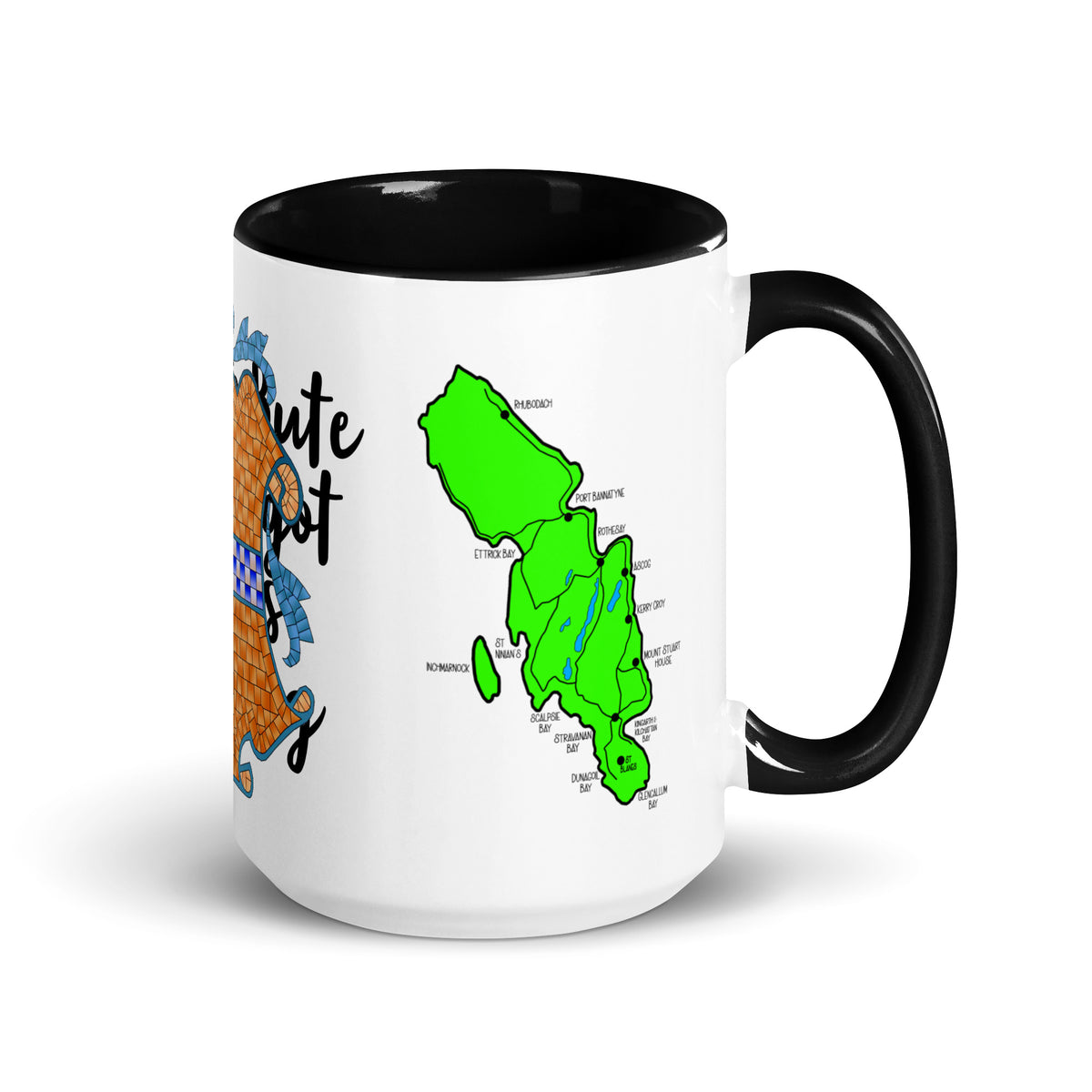 I went to Rothesay and all I got was a lousy mug with different colors Inside