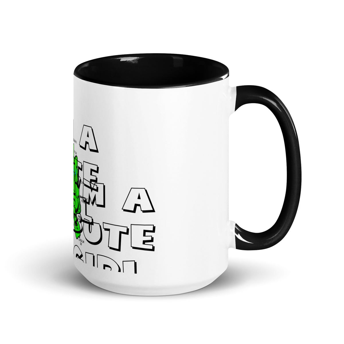 I'm a Bute Girl mug with different colors Inside