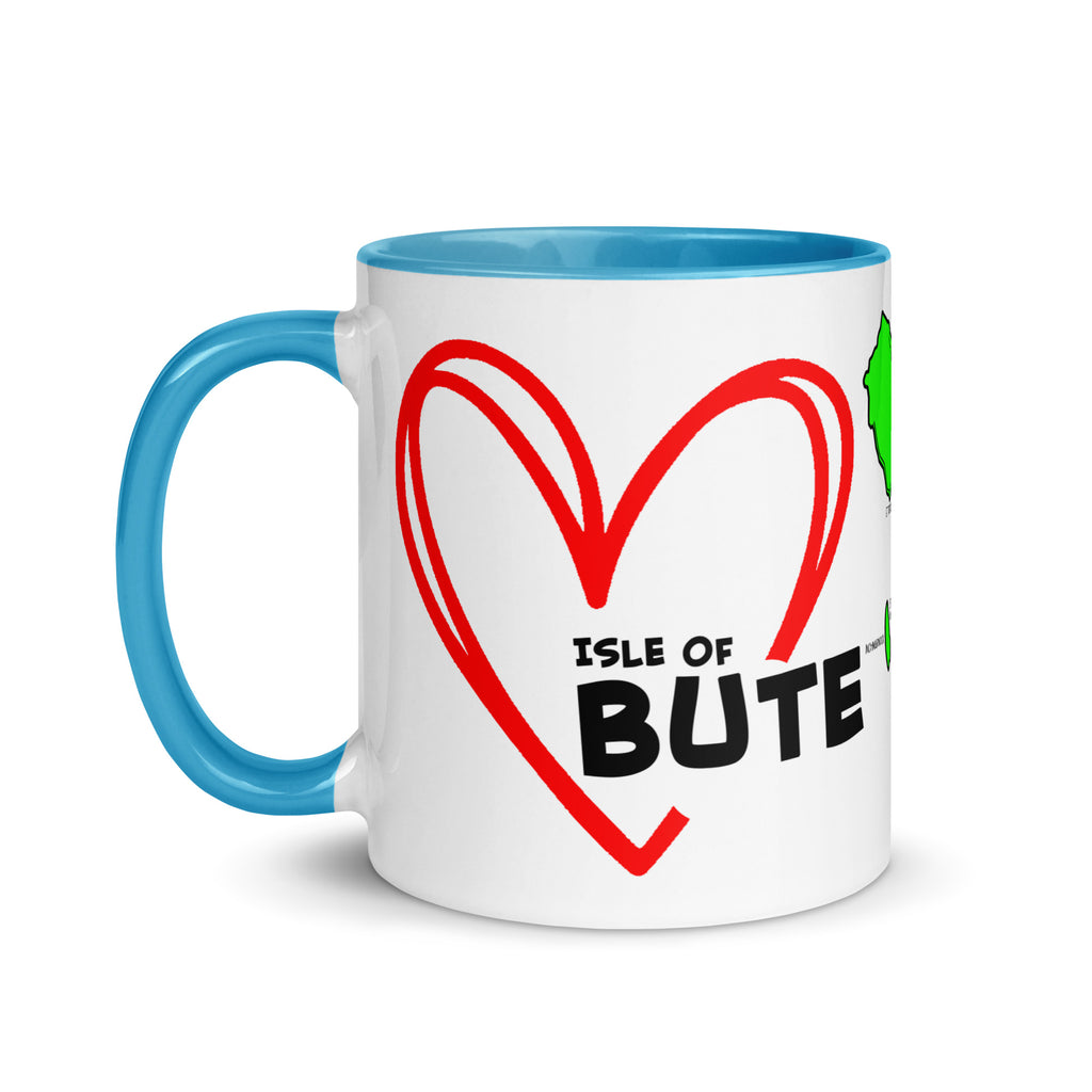 I love Bute Mug with Color Inside FREE p&p Worldwide
