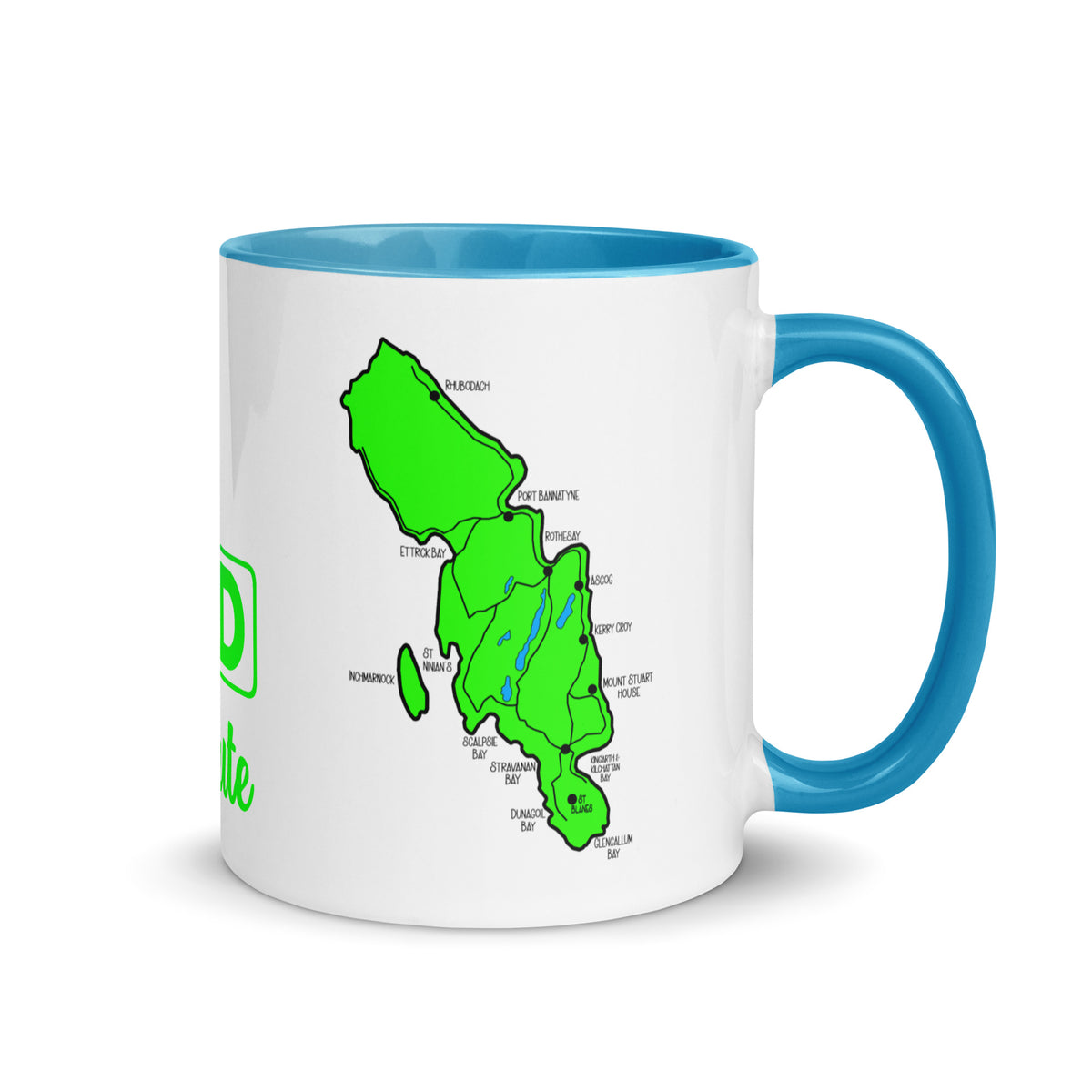 West Island Way Mug with Color Inside