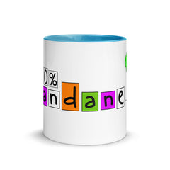 100% Brandane Mug with different colors Inside