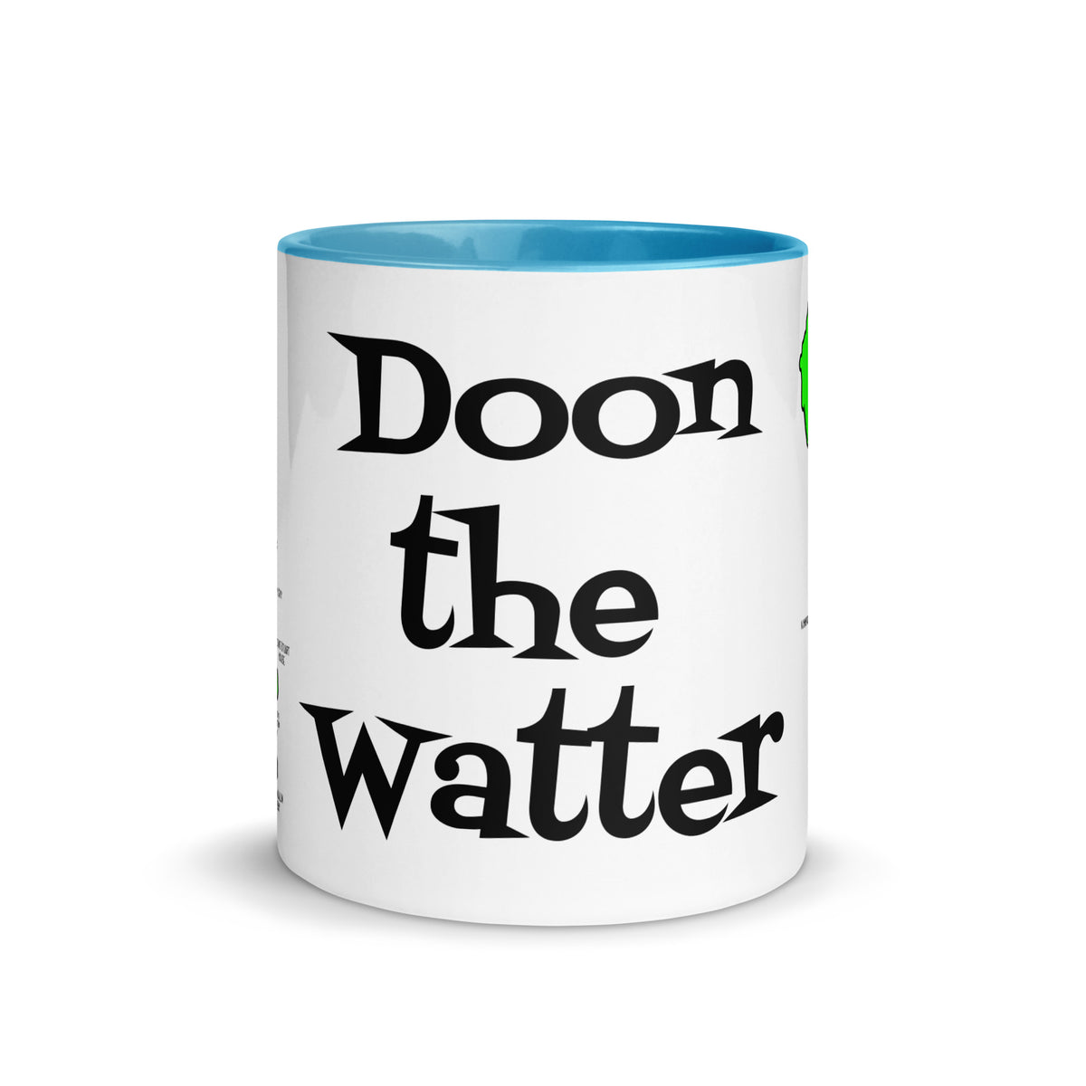 Doon the Watter, Isle of Bute Mug with different color inside