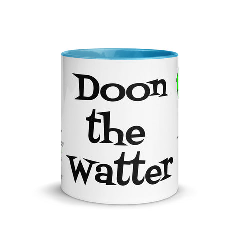 Doon the Watter, Isle of Bute Mug with different color inside