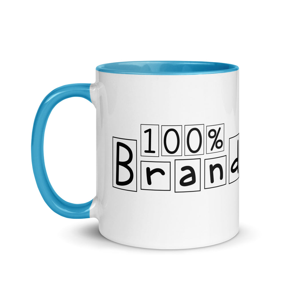 100% Brandane Mug with different colors Inside
