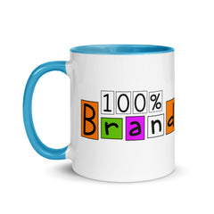 100% Brandane Mug with different colors Inside