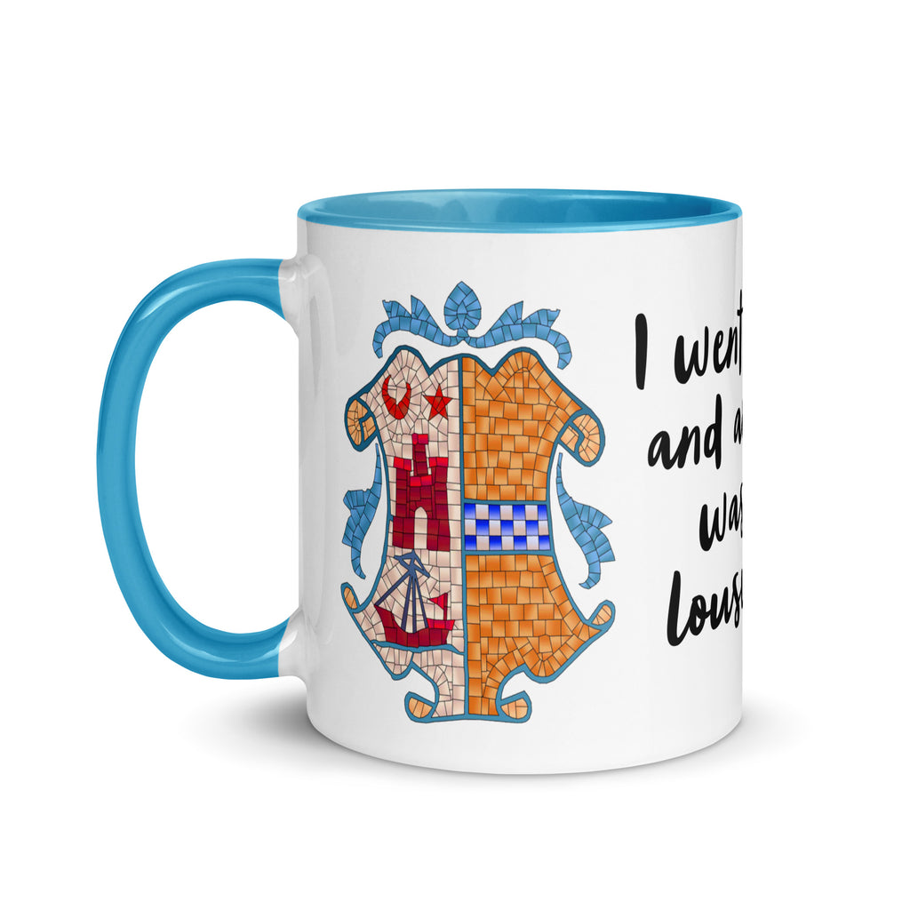 I went to Rothesay and all I got was a lousy mug with different colors Inside