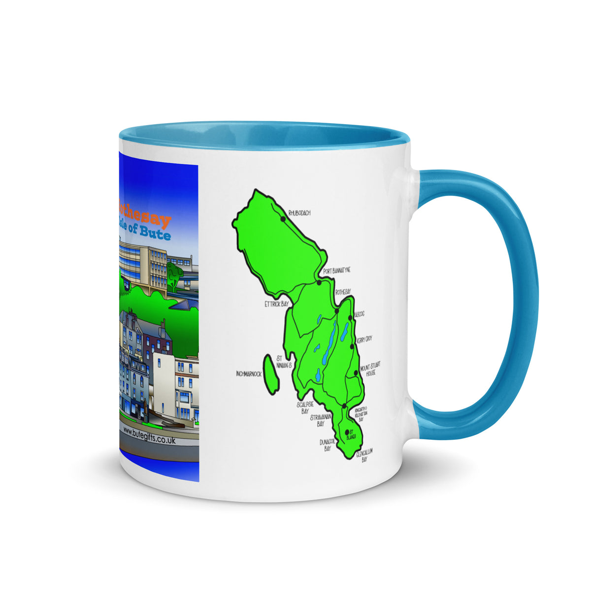 Rothesay Mug with different colors Inside