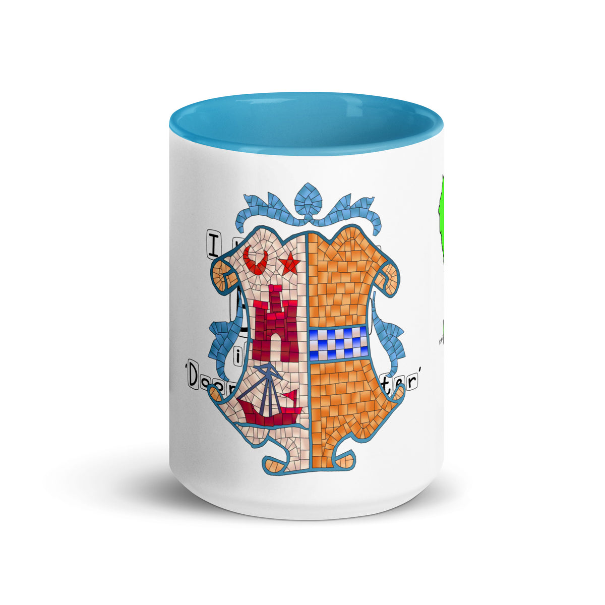 I have been to Bute, its just 'doon the watter' mug with different colors Inside