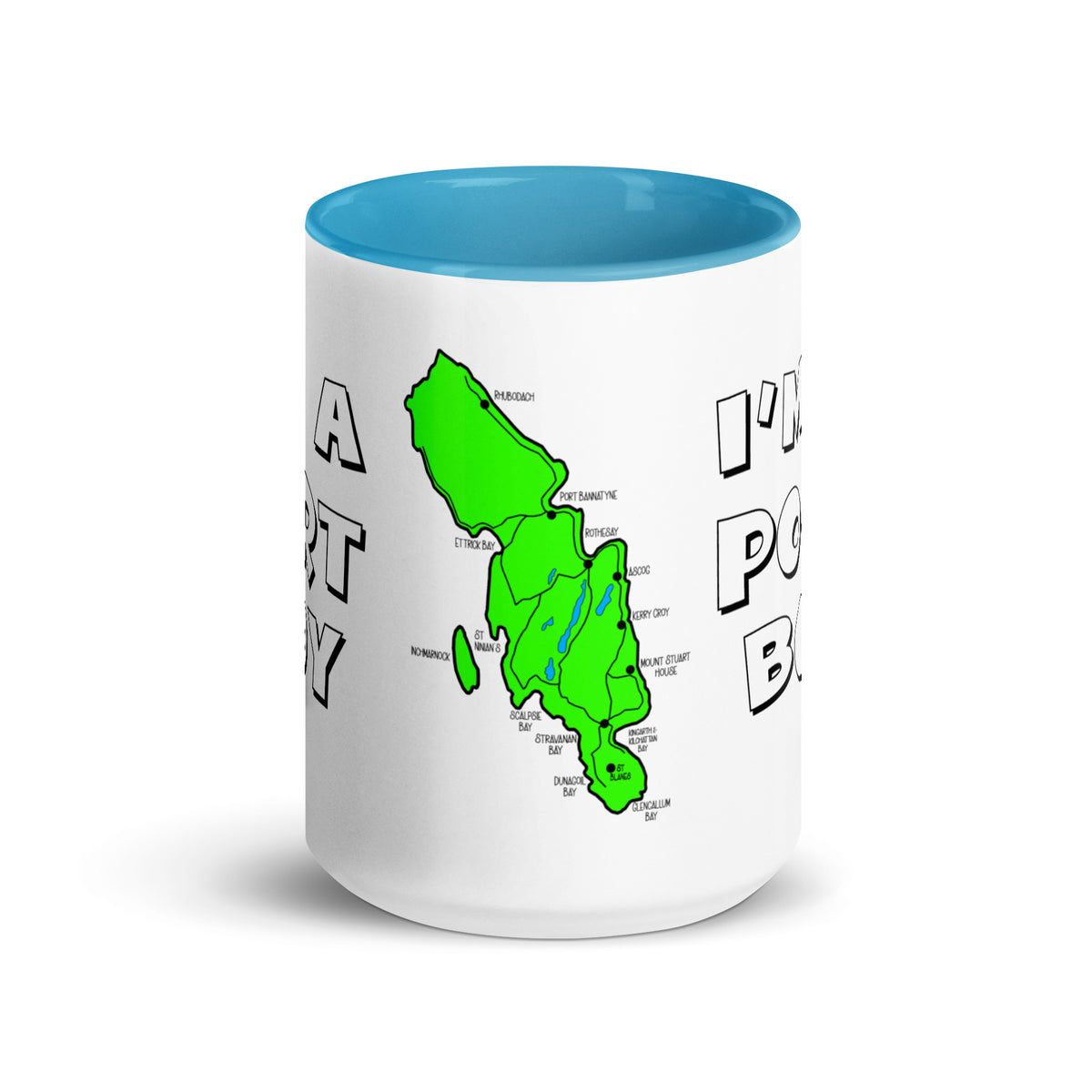 I'm a Port Boy mug with different colors Inside