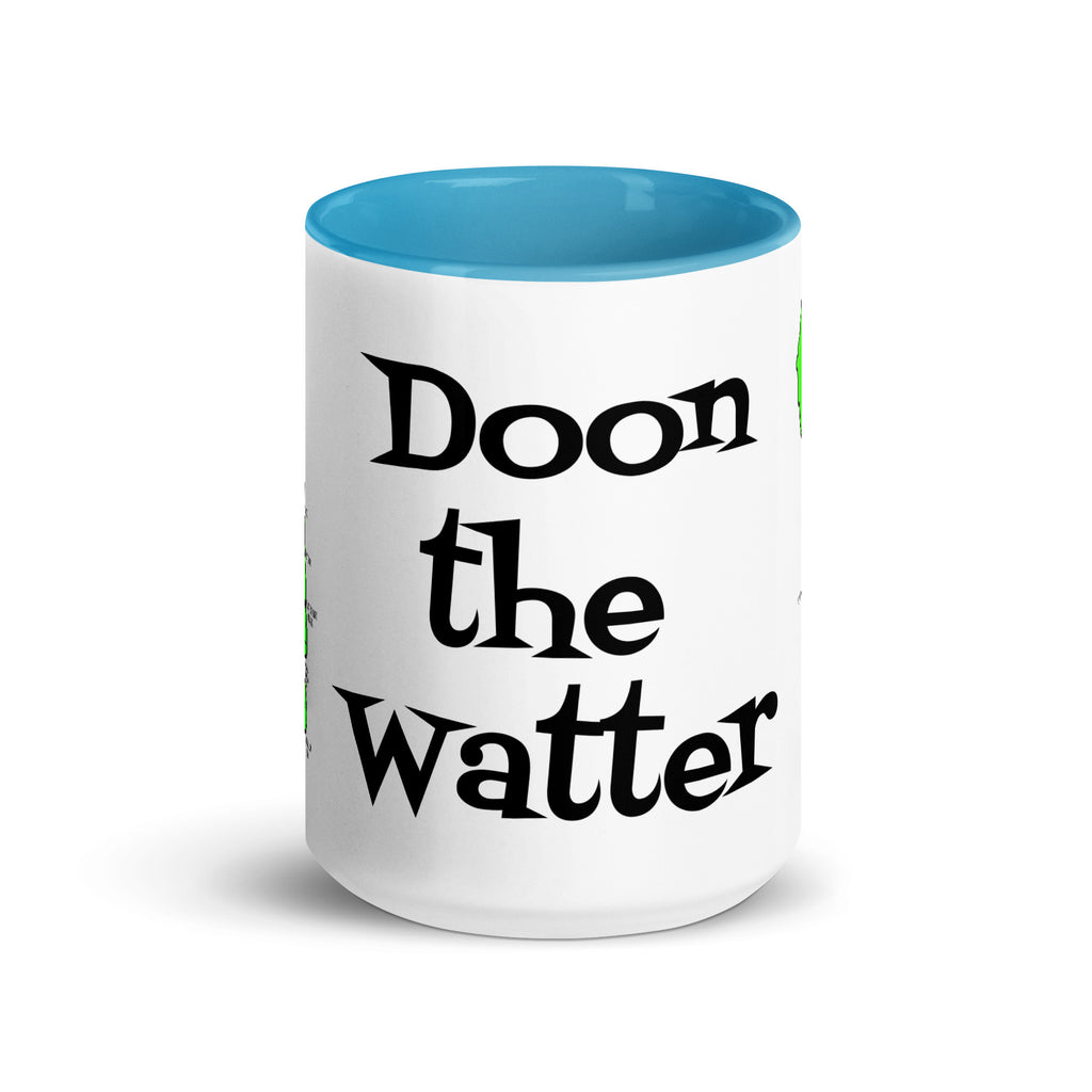 Doon the Watter, Isle of Bute Mug with different color inside