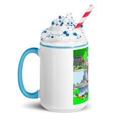 Rothesay, Isle of Bute Mug with different colors Inside
