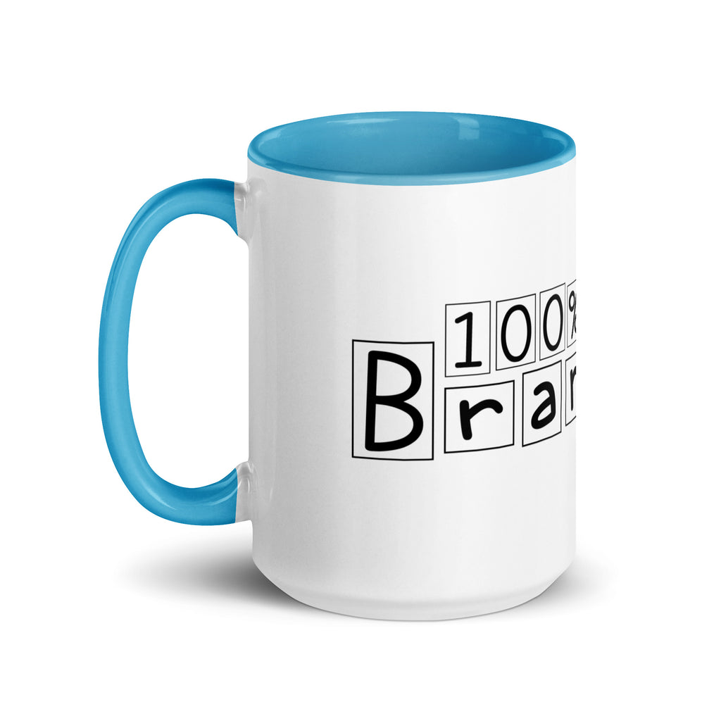 100% Brandane Mug with different colors Inside