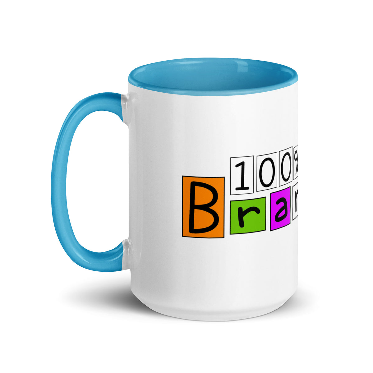 100% Brandane Mug with different colors Inside