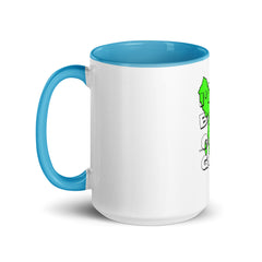 I'm a Bute of a girl mug with different colors Inside
