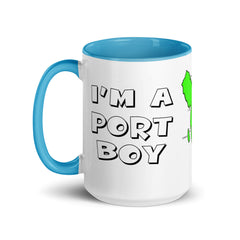 I'm a Port Boy mug with different colors Inside