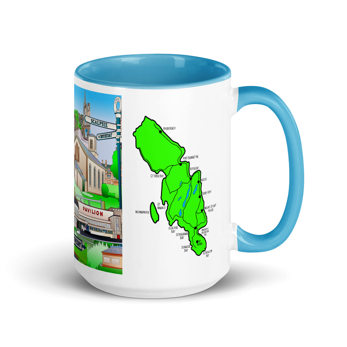 Bute Mug with different colors Inside