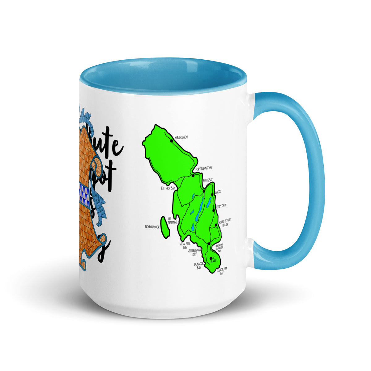 I went to Rothesay and all I got was a lousy mug with different colors Inside
