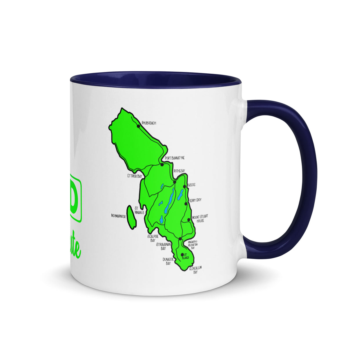 West Island Way Mug with Color Inside