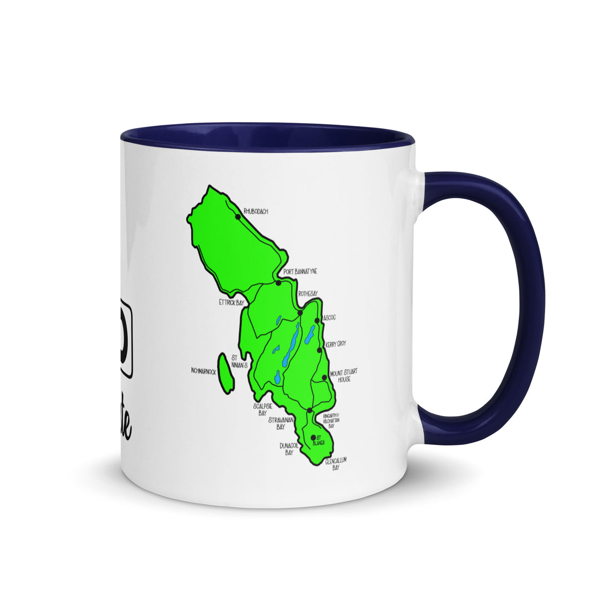 West Island Way Mug with Color Inside
