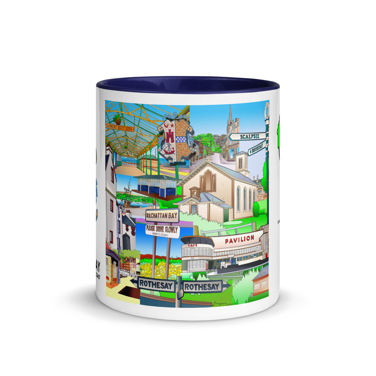 Bute Mug with different colors Inside