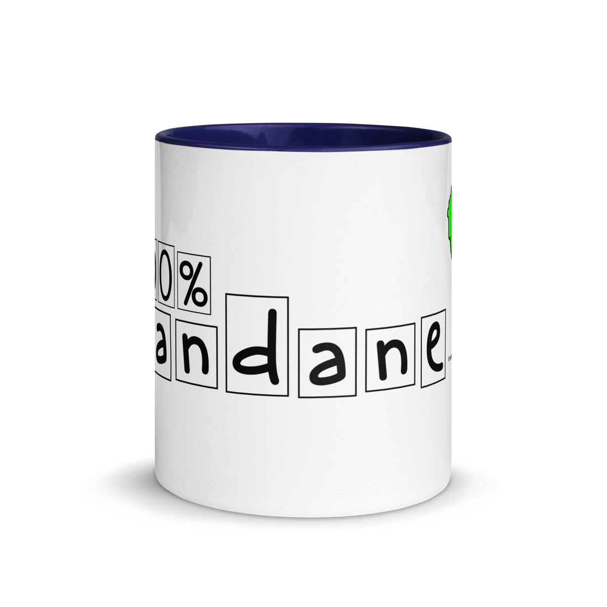 100% Brandane Mug with different colors Inside