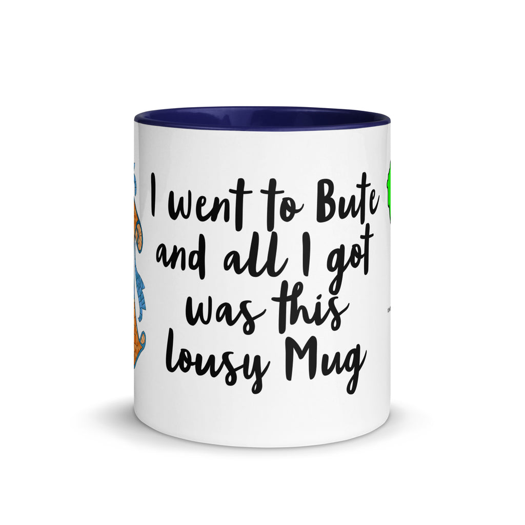 I went to Rothesay and all I got was a lousy mug with different colors Inside
