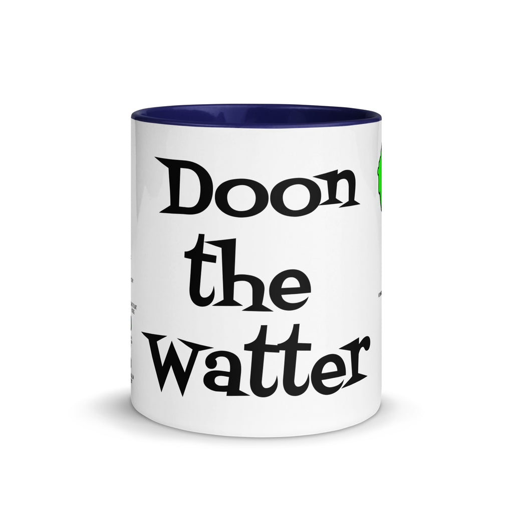 Doon the Watter, Isle of Bute Mug with different color inside