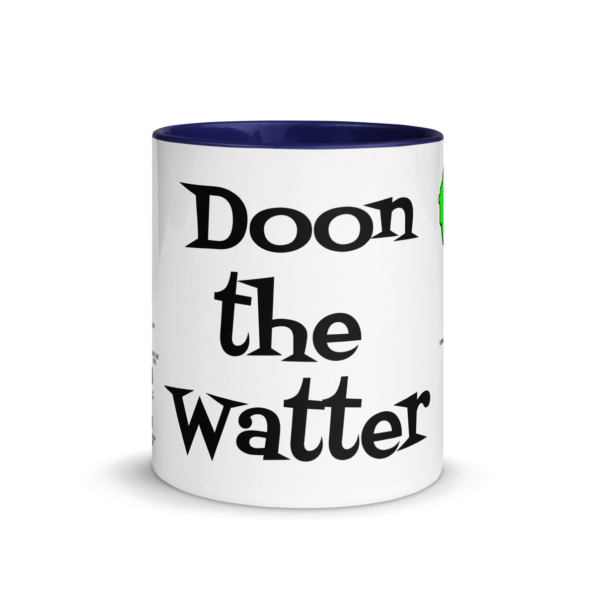 Doon the Watter, Isle of Bute Mug with different color inside