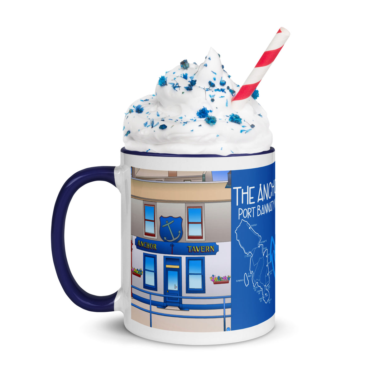 The Anchor Port Bannatyne Mug with Color Inside