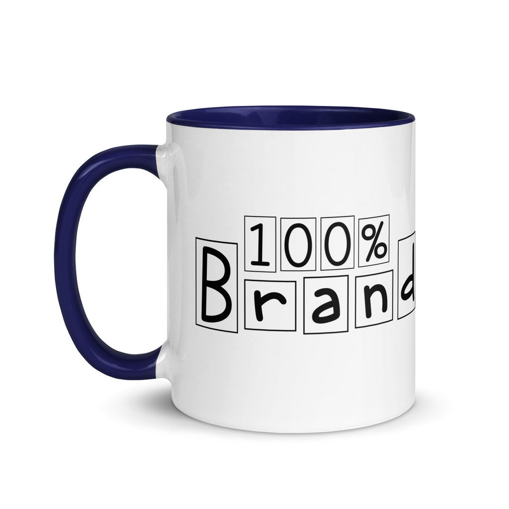 100% Brandane Mug with different colors Inside