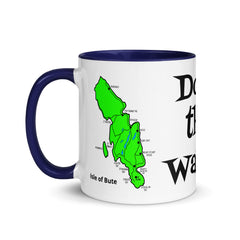 Doon the Watter, Isle of Bute Mug with different color inside
