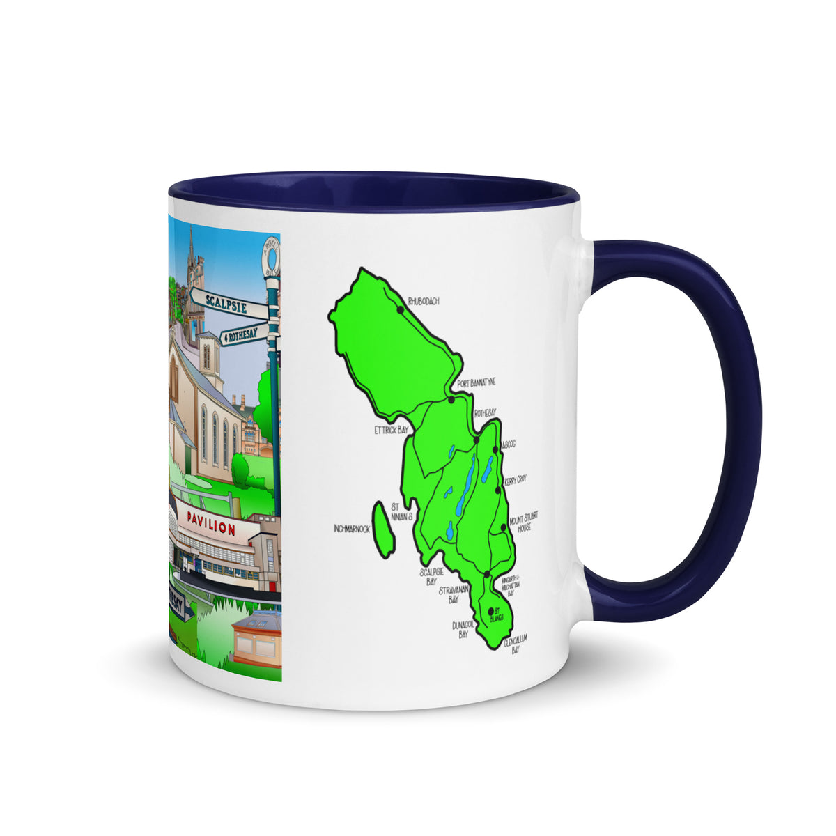 Bute Mug with different colors Inside