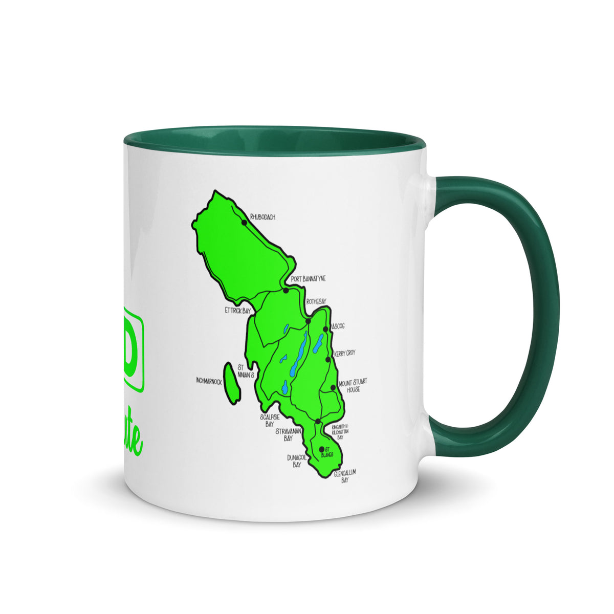 West Island Way Mug with Color Inside