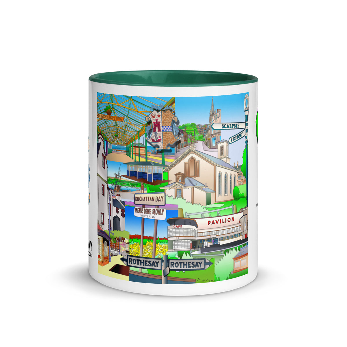 Bute Mug with different colors Inside