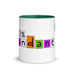 100% Brandane Mug with different colors Inside