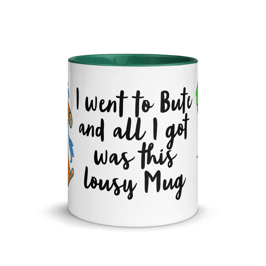 I went to Rothesay and all I got was a lousy mug with different colors Inside