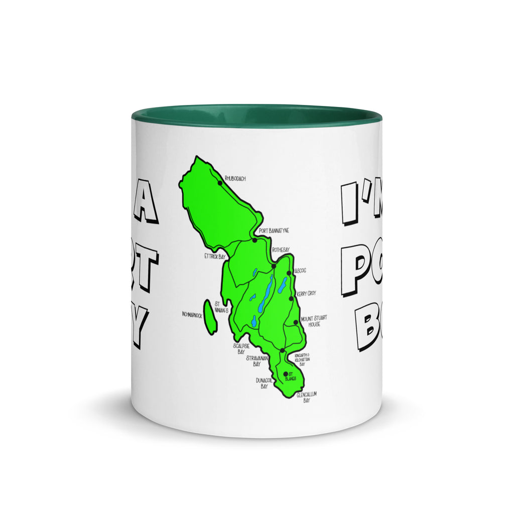 I'm a Port Boy mug with different colors Inside